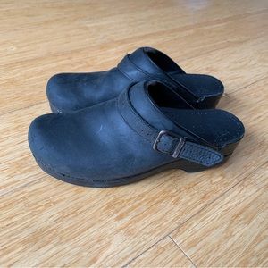 Dansko Black Clogs